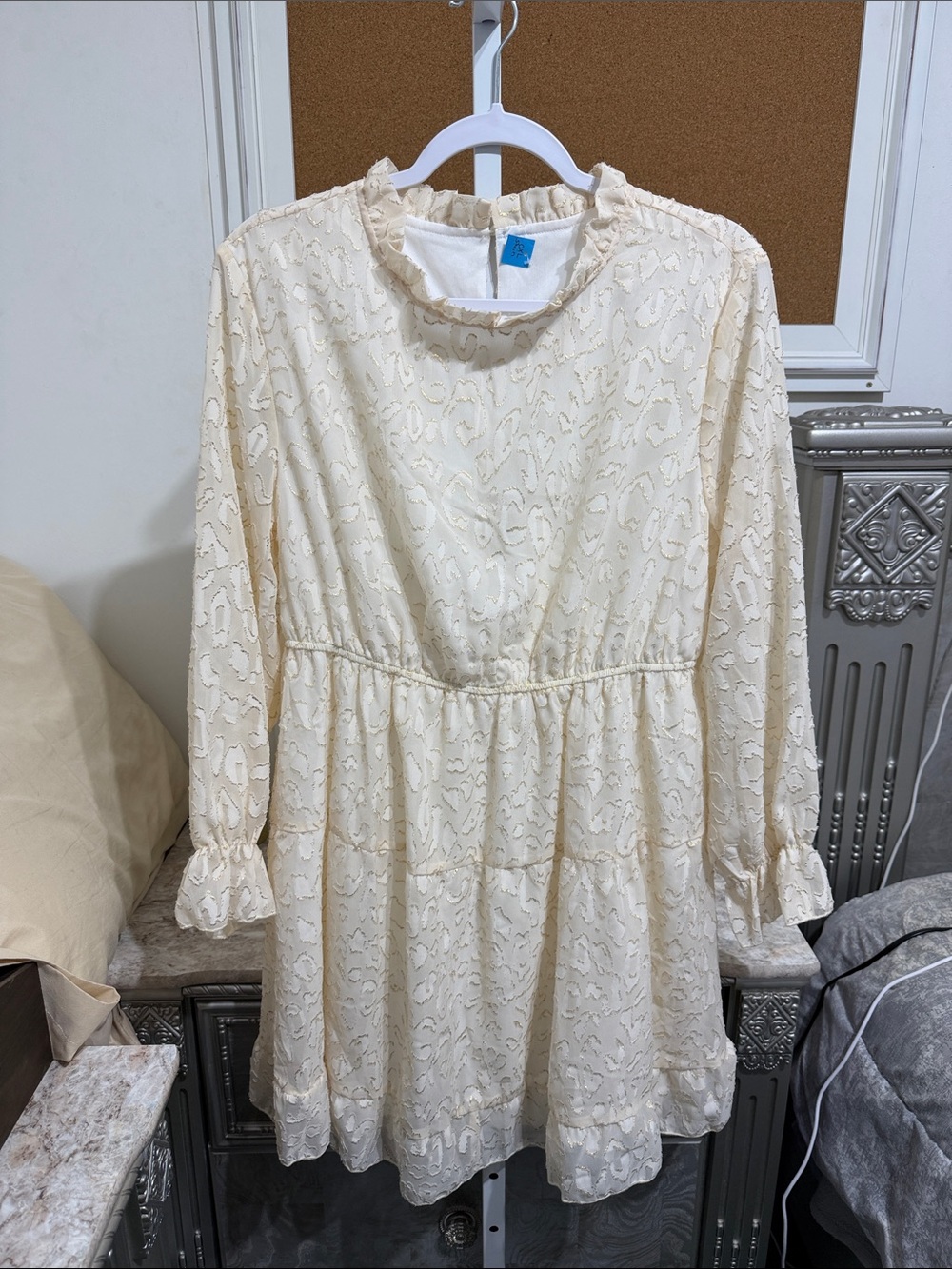 Shein Curve Tiered Lace Dress Size 0XL